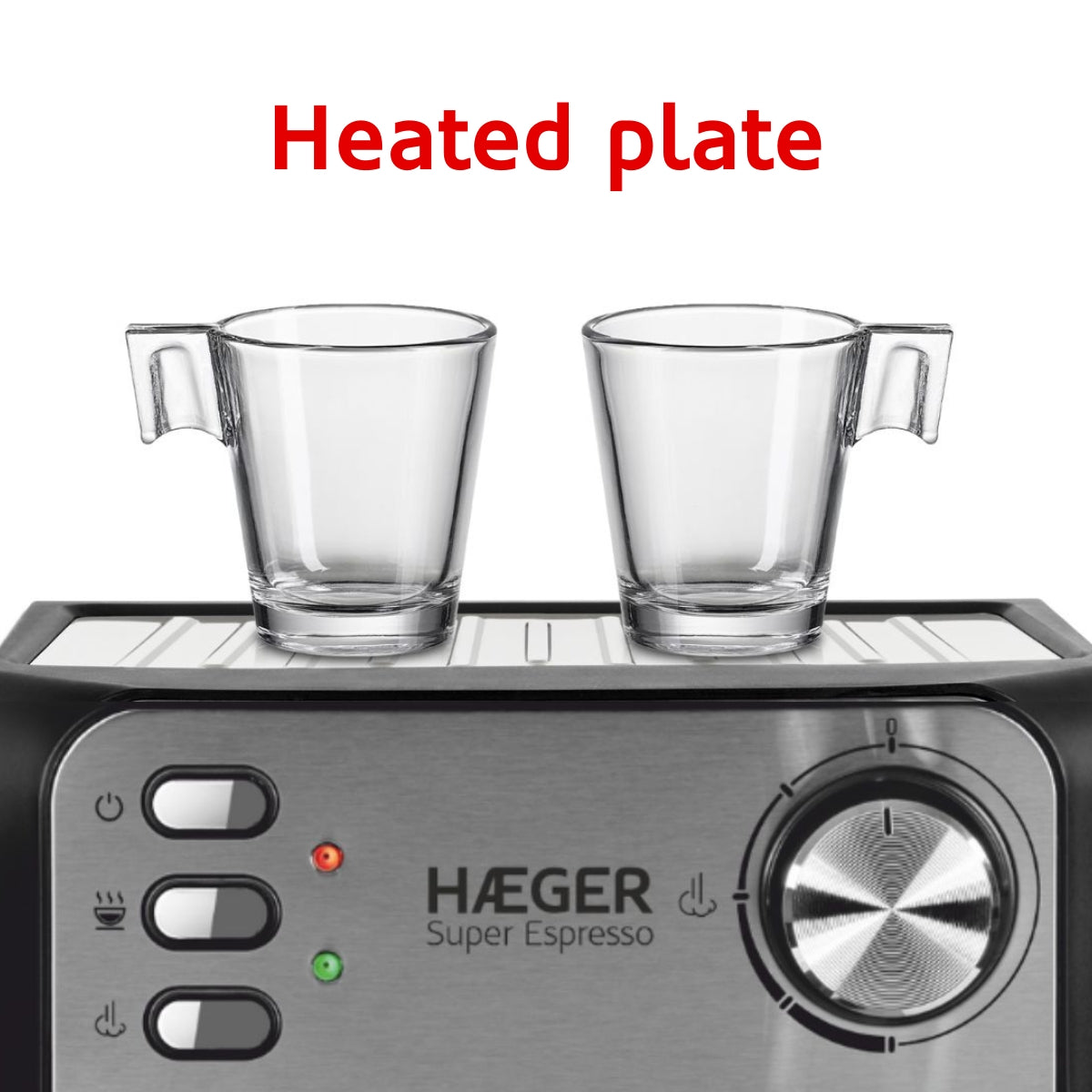 Expresso Coffee Machine HAEGER Super Expresso – 20 Bar, 850W