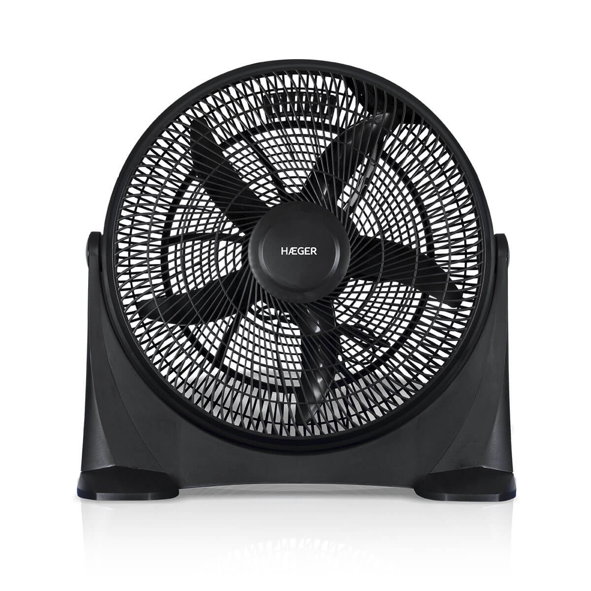 Semi-Industrial Floor Fan HAEGER Hover Wind – 50cm, 90W, 3 Speeds