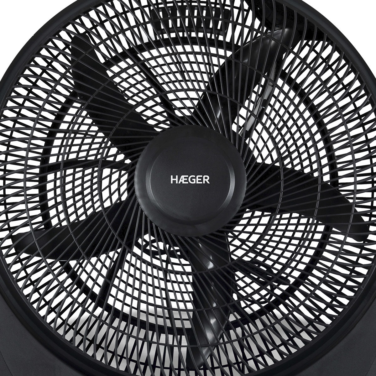 Semi-Industrial Floor Fan HAEGER Hover Wind – 50cm, 90W, 3 Speeds