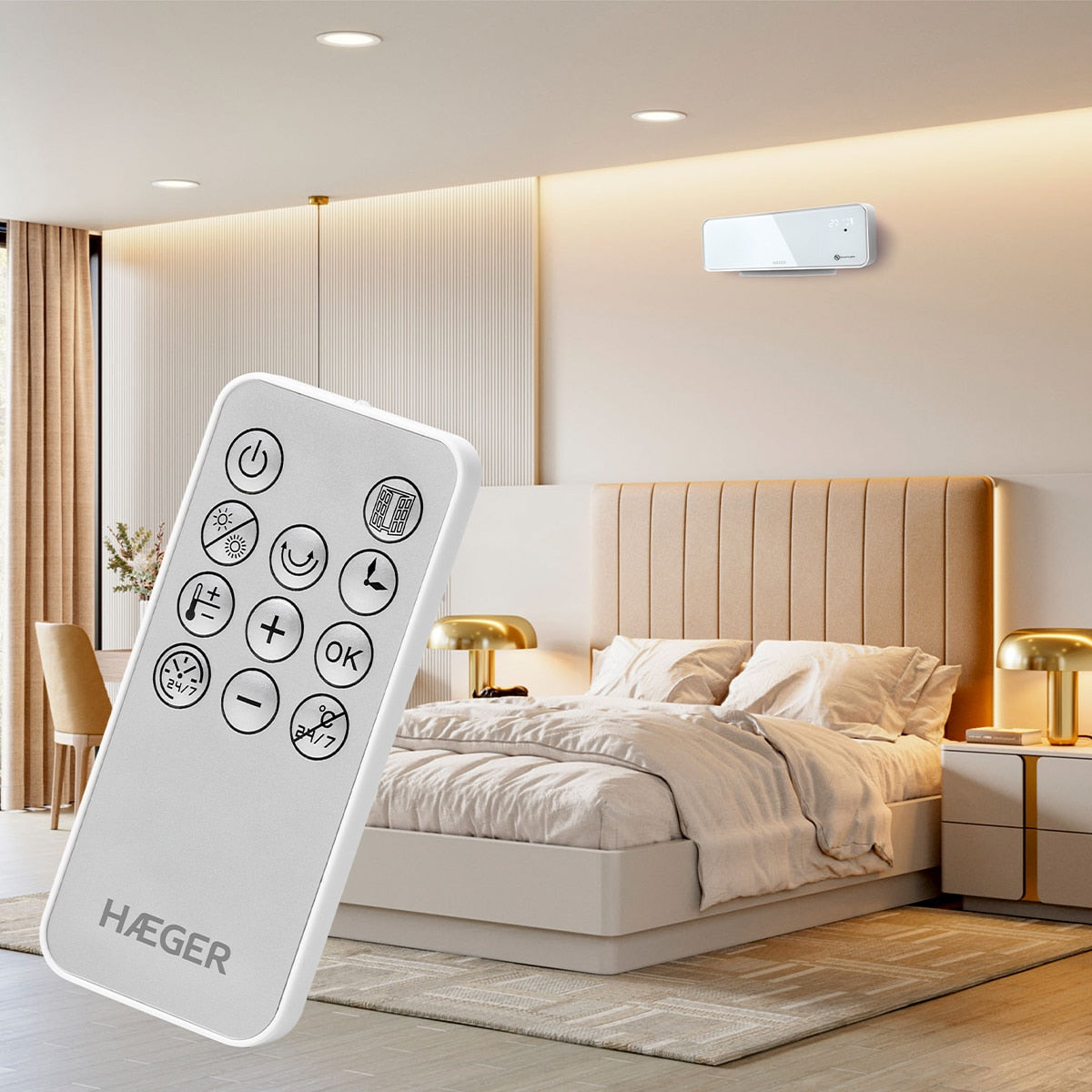 Wall Heater HAEGER iShine – 2000W