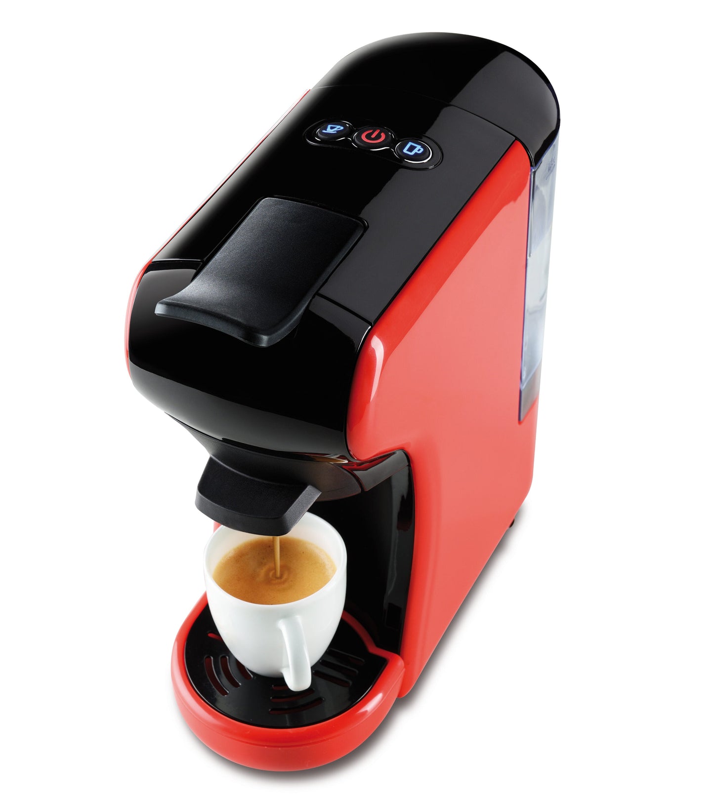 SOGO 3-IN-1-RED ESPRESSO MAKER