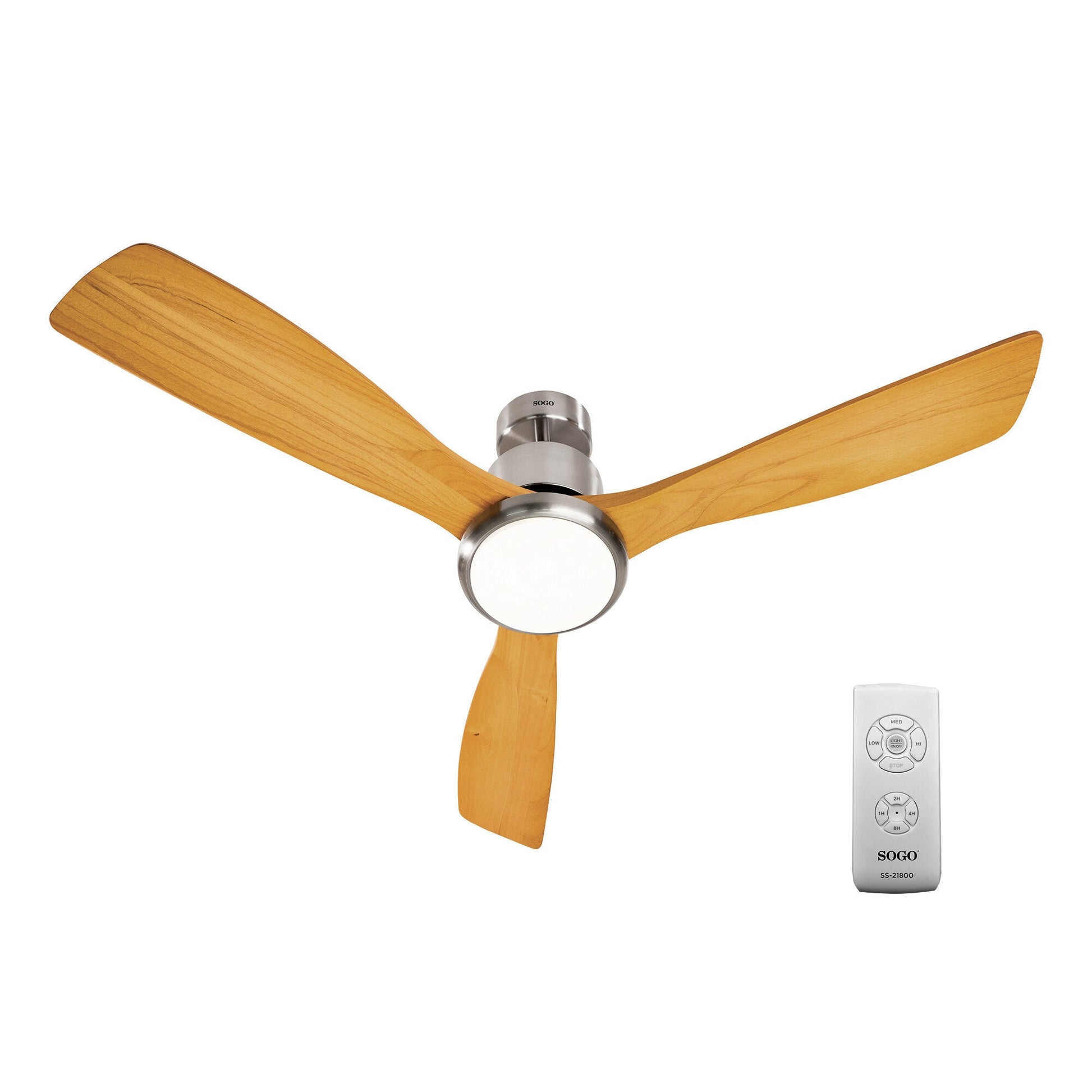 SOGO CEILING FAN WITH LIGHT 52″ 100W