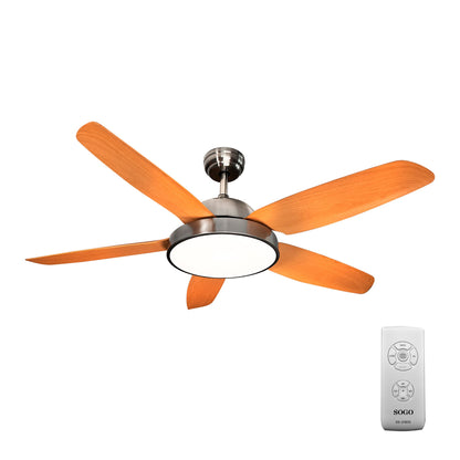 SOGO CEILING FAN WITH LIGHT 52″ 100W