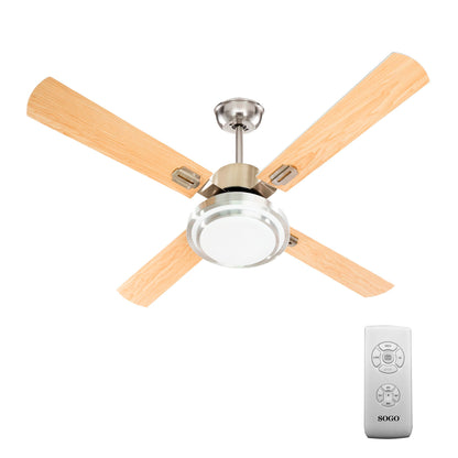 SOGO CEILING FAN WITH LIGHT 52″ 80W