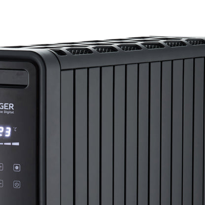 HAEGER Air Pipe Digital Thermal Emitter – 2000W, 4 Modes, Remote Control