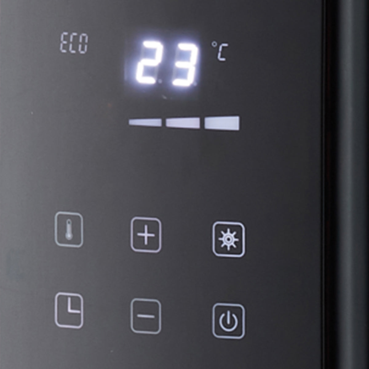 HAEGER Air Pipe Digital Thermal Emitter – 2000W, 4 Modes, Remote Control