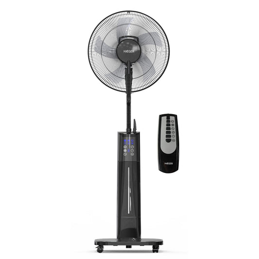 Digital Fan with Humidifier HAEGER Black Mist II