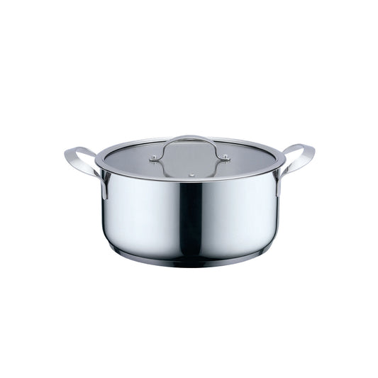Stainless Steel Pot HAEGER Inox Pot 20H – Diameter 20 cm, Stainless Steel