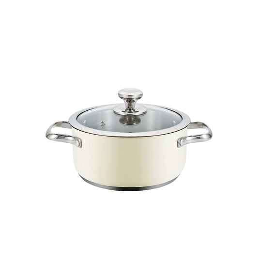 Stainless Steel Pot HAEGER Pastel Pot 20H – Diameter 20 cm, Stainless Steel