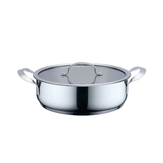 Stainless Steel Pot HAEGER Inox Pot 24L – Diameter 24 cm, Stainless Steel