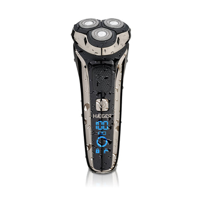 Shaver HAEGER G-Man Ultra – 90 min Battery Life, Dry and Wet