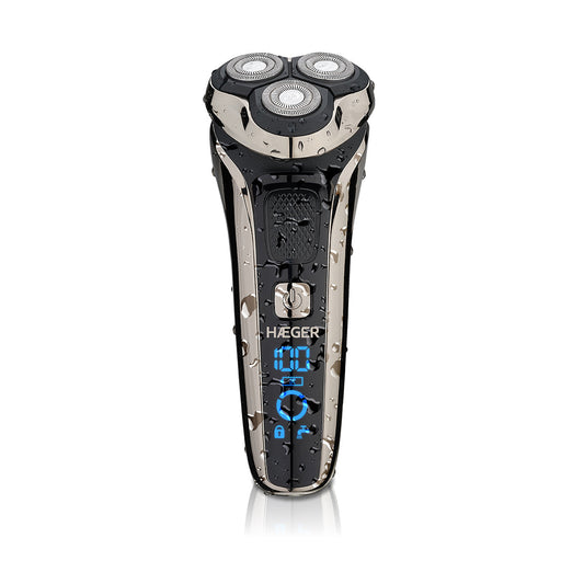 Shaver HAEGER G-Man Ultra – 90 min Battery Life, Dry and Wet