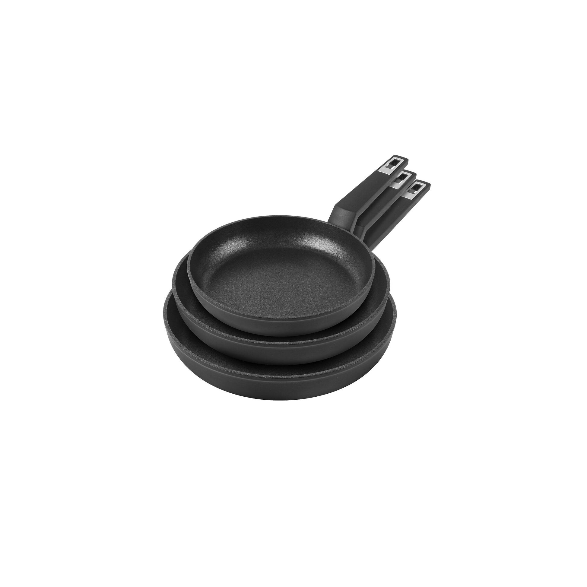 JUEGO DE SARTENES ANTIADHERENTES ALUMINIO FORJADO GOLD SERIES 18+22+26cm