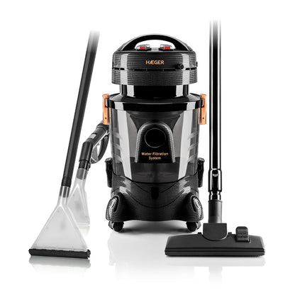 Multifunction Vacuum Cleaner HAEGER Aquaclean Pro – Recommended for people with allergies, 1400W, 9L