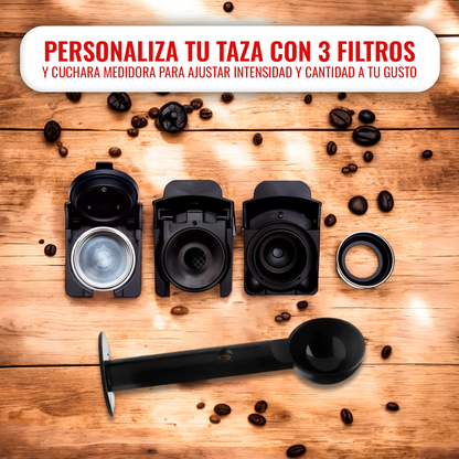 SOGO 3-IN-1-RED ESPRESSO MAKER